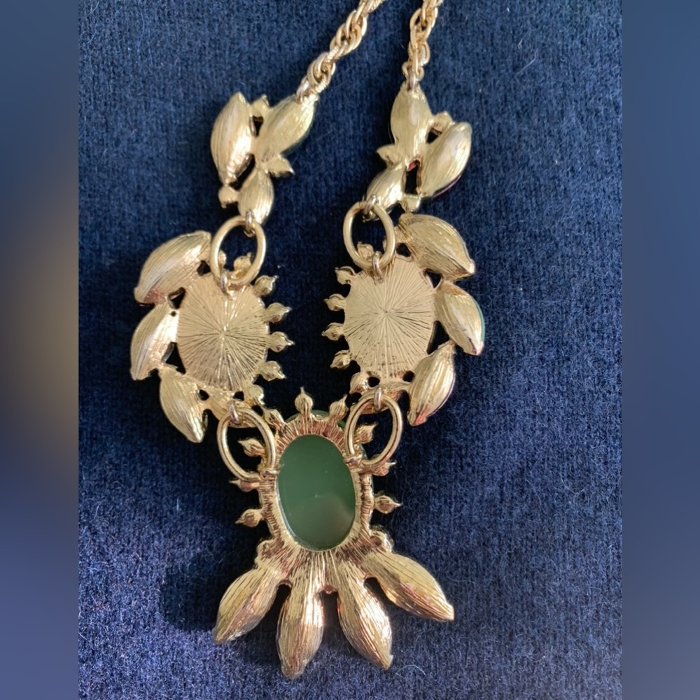 Banana Republic Multicolor Statement Necklace - image 4